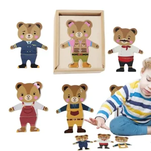 Bear Dress Up Puzzle