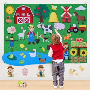 Felt Story Board Set Toy Preschool Education