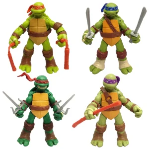 4pcs/Set Ninja Turtle TMNT Limited Edition