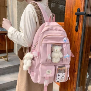 Japanese High School Girls Backpack School Bags New Kawaii Backpack Harajuku Cute Mochila